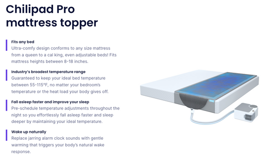 SleepMe ChiliSleep Dock Pro Sleep System
