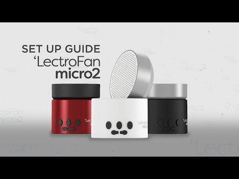 Adaptive Sound Technologies LectroFan Micro2 Travel Sound Machine